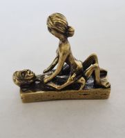Tibetischen Erotik Sexy figur aus Messing