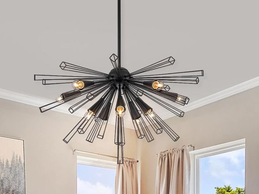Lampadari & plafoniere: Kronleuchter 10 Lichter Sputnik Deckenlampe Deckenleuchte – Nuovo e nell'imballaggio originale da Wittenbach venduto da VELARO