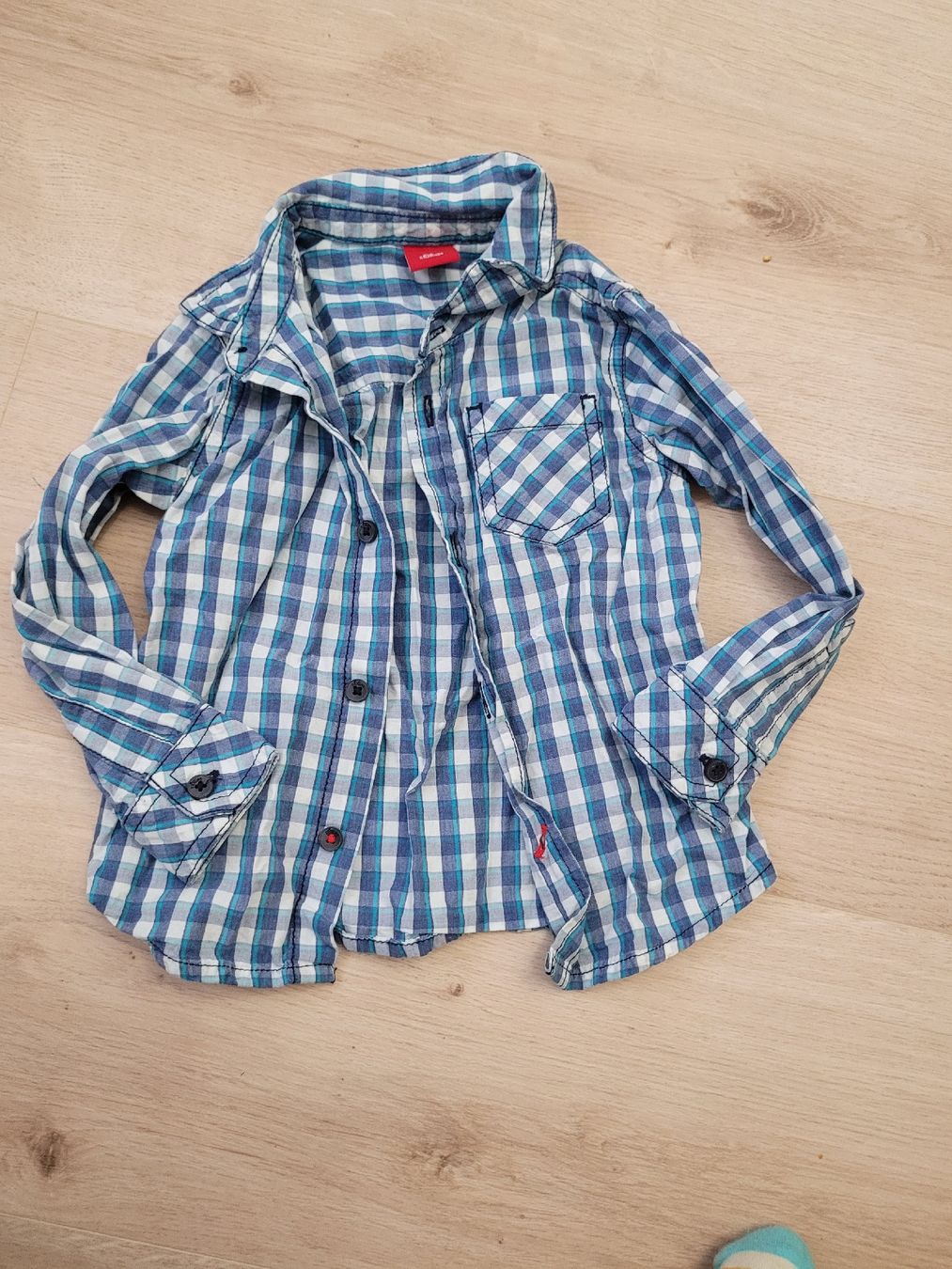 S.Oliver Camicie, T-shirt & Polo: Hemd s.Oliver Gr. 86 – Usato da Lupsingen venduto da sta_wgg5