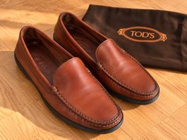 Tod’s Herren Loafer Leder Braun Gr. 42 inkl. Staubbeutel