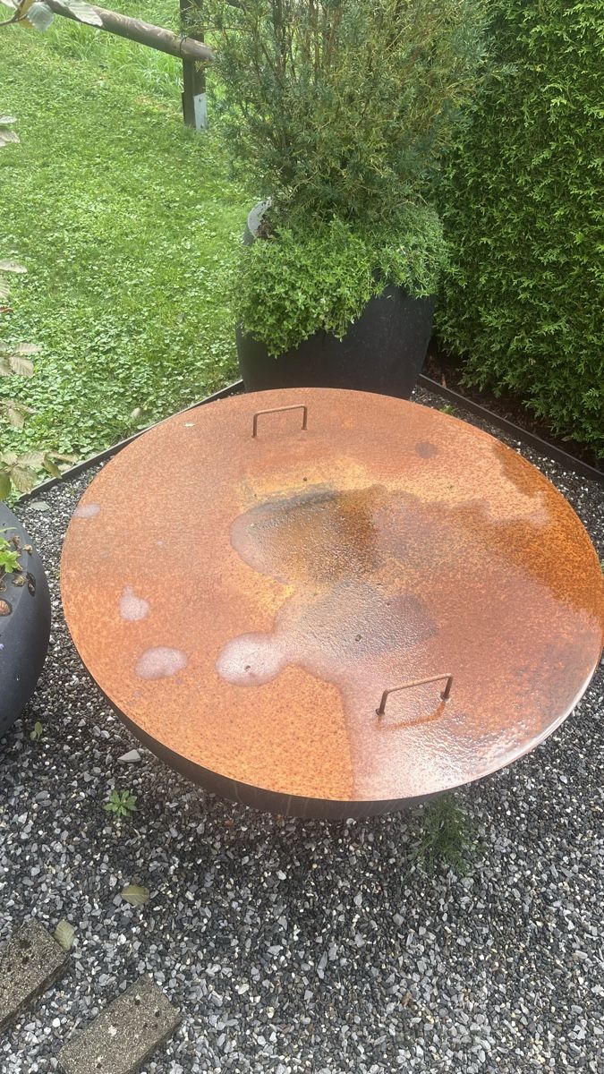 Cheminée d'extérieur: Feu du Jardin Feuerschale rund  – D'occasion à Einsiedeln par lar_d62m 1