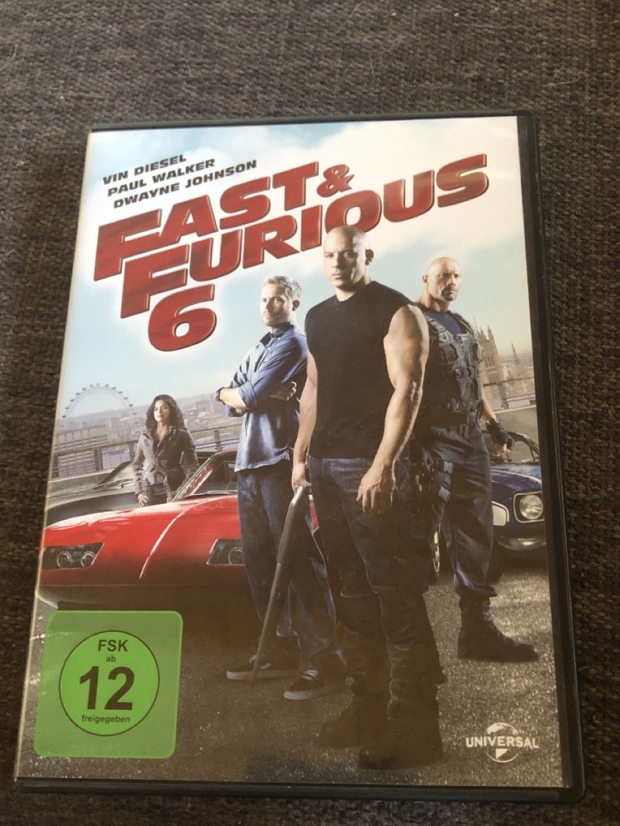 Tutti i DVDs: DVD, FAST & FURIOUS 6 – Usato da Balsthal venduto da Katzenfan99