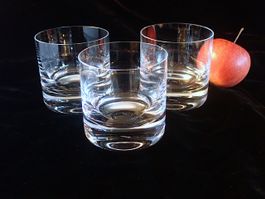 3 x Moser Set Whiskyglas Glas Kristallglas Tumbler Böhmen
