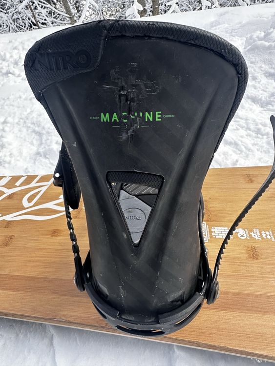 Snowboard Palmer Timeless 163 + Nitro Bindung Machine 4