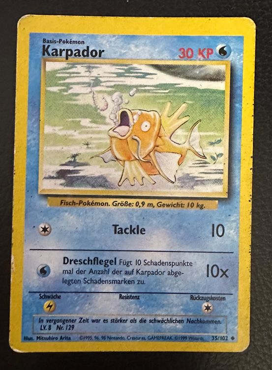 Maglietta Unisex Pokémon Magikarp Hawaii – Blu – Ufficiale EMP Per Bambini E Ragazzi