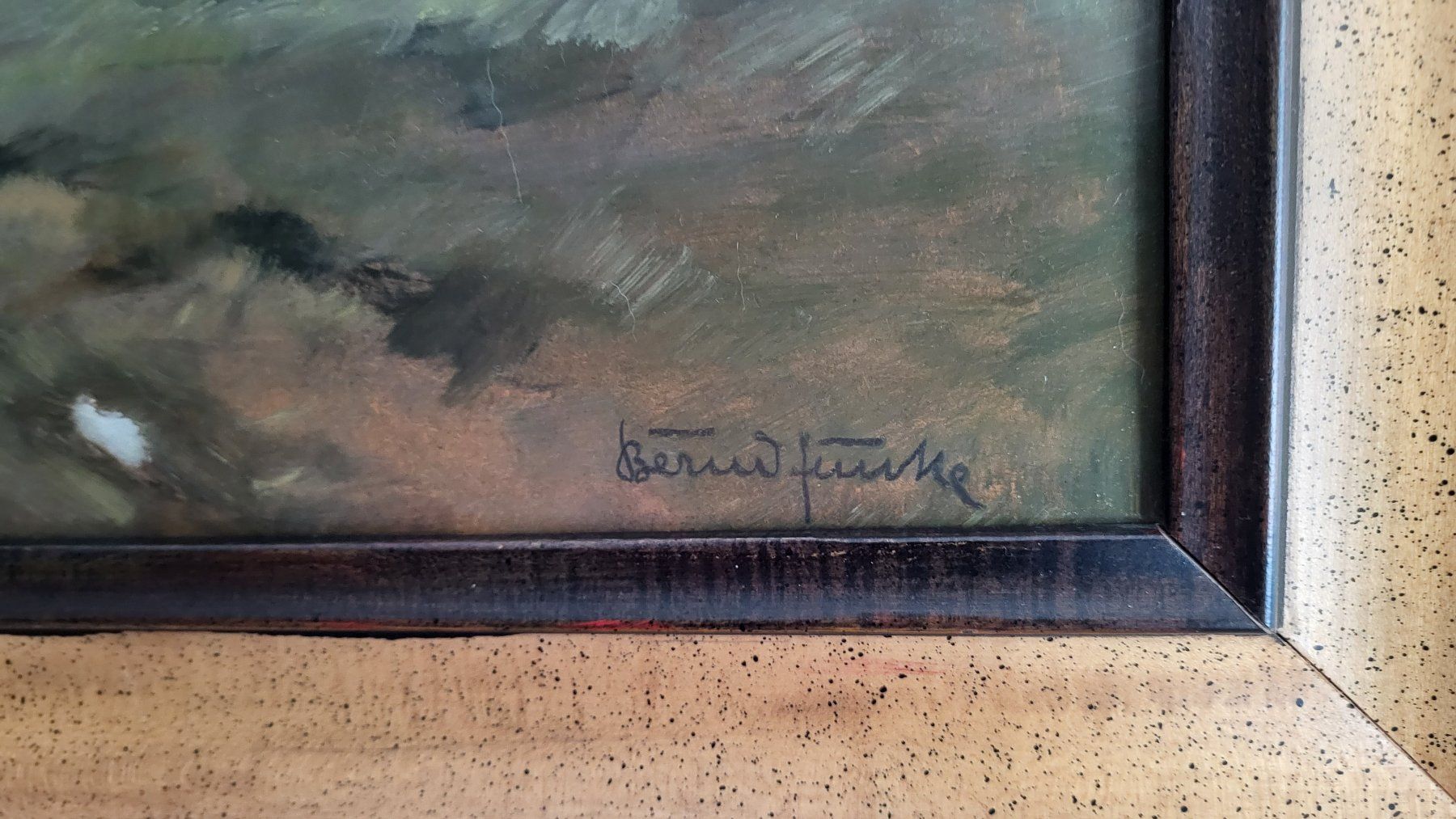 Gemälde: Oelbild BERND FUNKE – Gebraucht aus Basel von spinne02 6