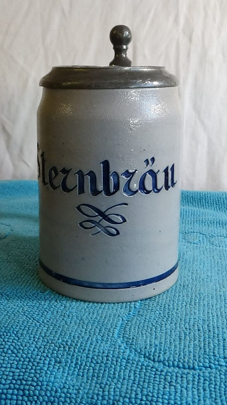 Hürlimann Bicchieri: Bierkrug Hürlimann Sternbräu – Usato da Wiedlisbach venduto da Bobesch10