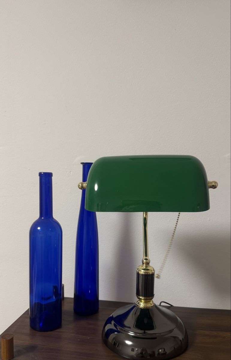 Lampade: Grüne Bankerlampe – Nuovo (secondo la descrizione) da Zürich venduto da Julia_Ch 2