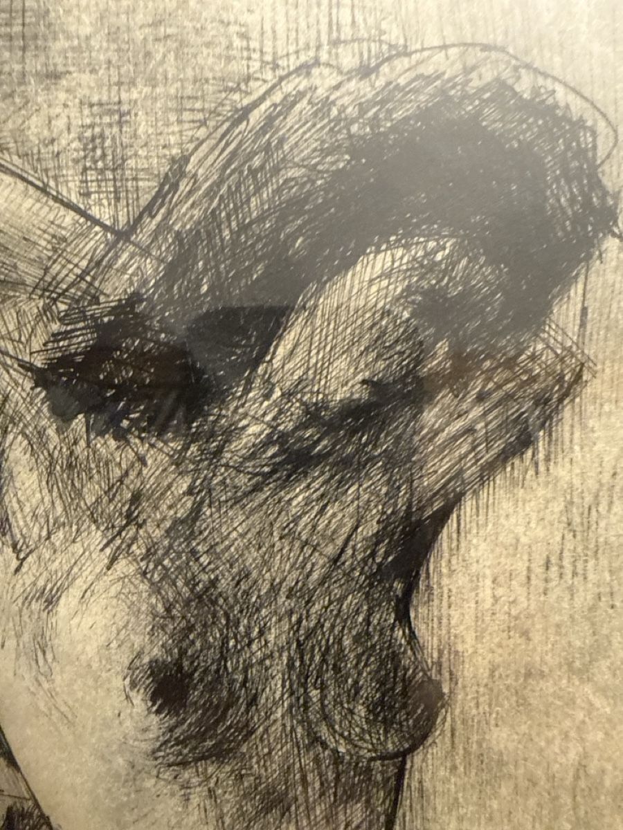 Dipinti: COMMENT Jean-Francois dessin 1944 – Usato da Schmitten FR venduto da Hohezelg 1