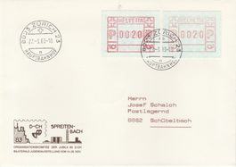 Automatenmarke schöner Brief