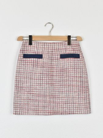 Claudie Pierlot Tweed Rock, Gr.36 (34)