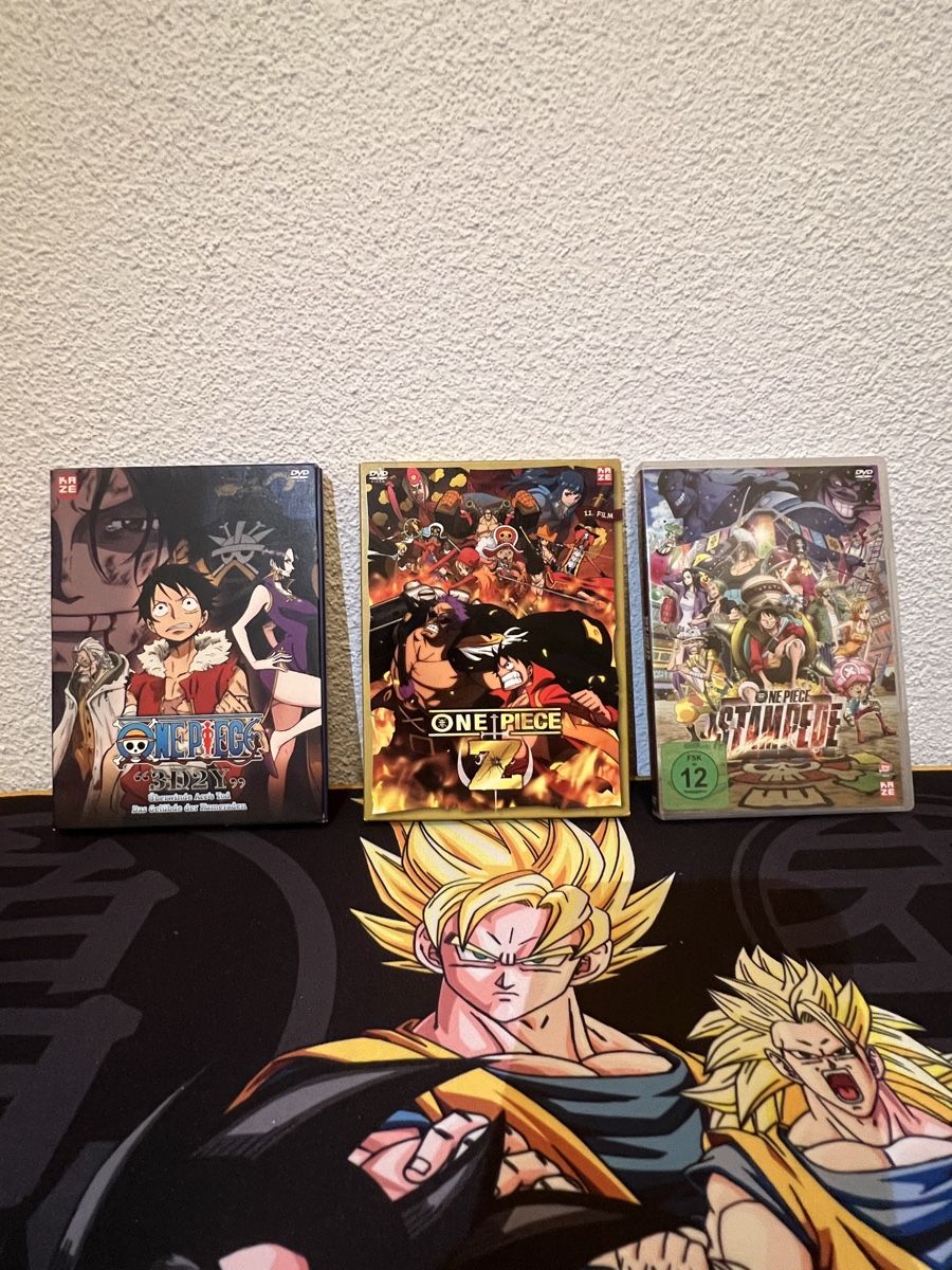 Alle DVDs: One Piece Filme – 3 DVDs – Deutsch – Gebraucht aus Roggwil BE von Jebu7