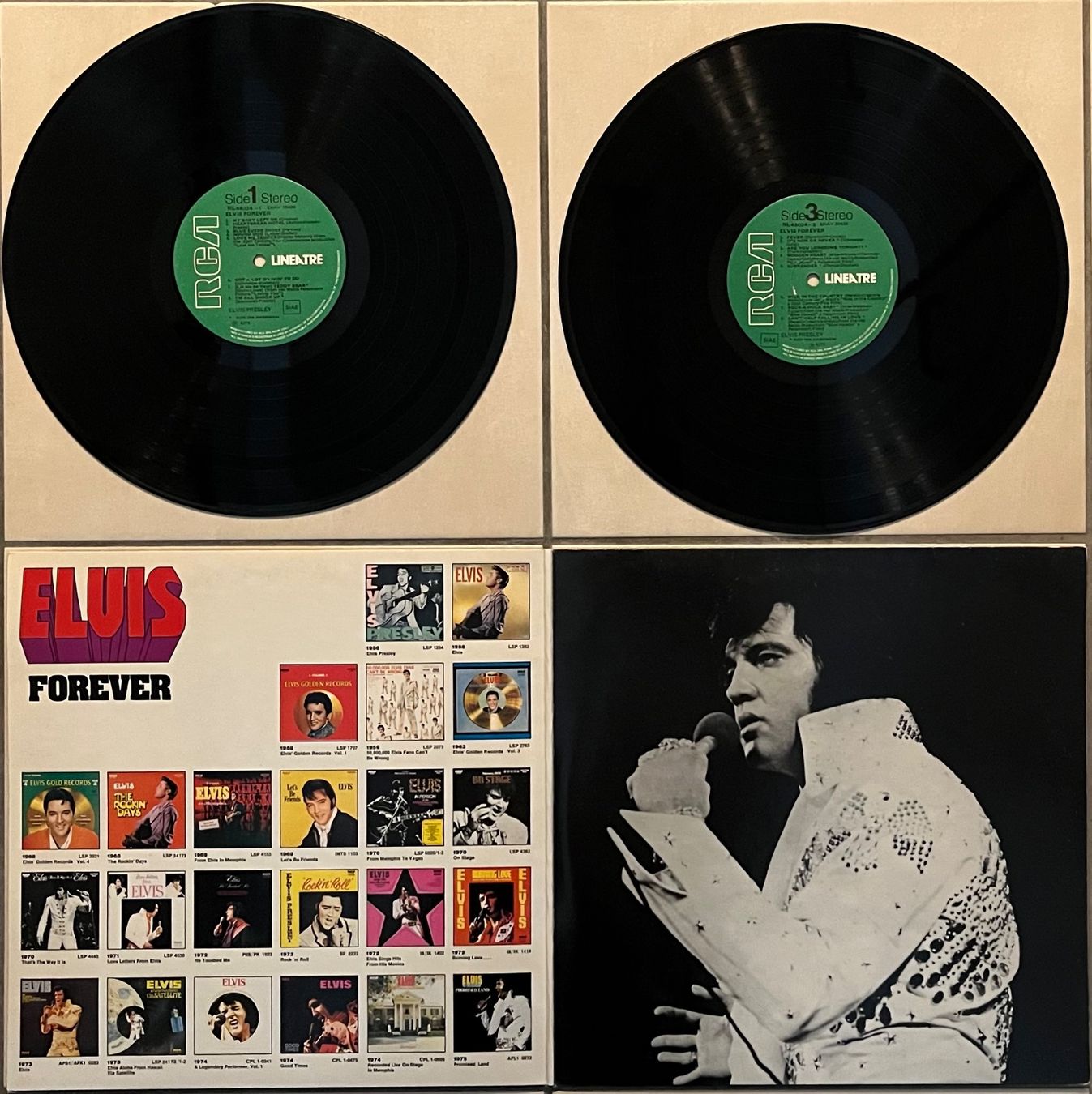 Schallplatten: ELVIS PRESLEY - ELVIS FOREVER - 2 Vinyles 33 Tours – Gebraucht aus Bussigny von vinyl-pas-cher 1