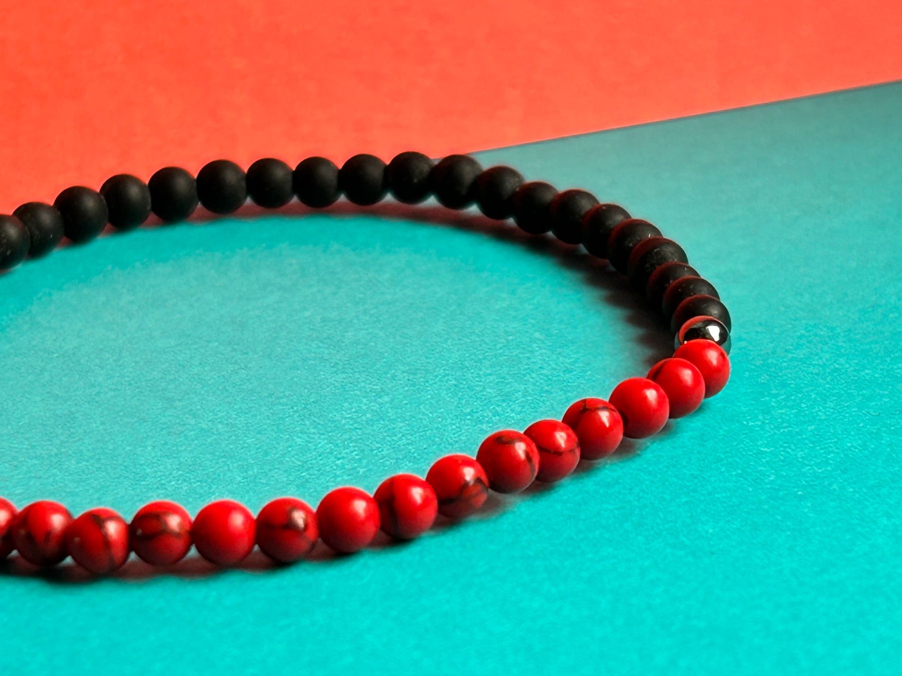 Armbänder & -reifen: Herrenarmband rot-schwarz – Neu und originalverpackt aus Dittingen von Bellevista 6