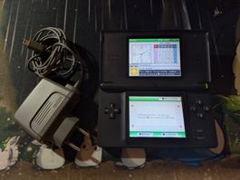 Nintendo DS Lite noire avec chargeur - Bon état