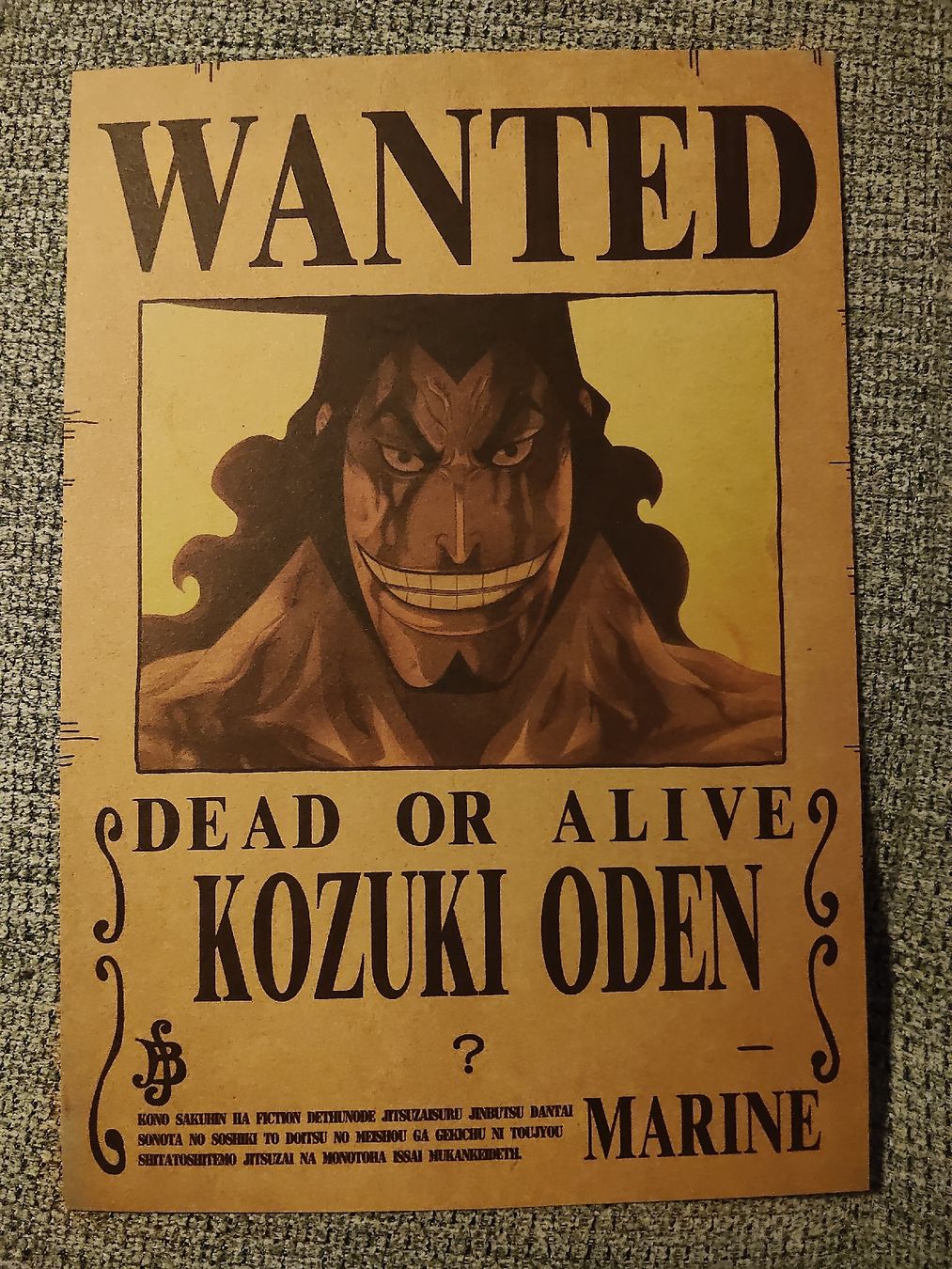 Foto & Immagini: Affiche One Piece Wanted Kozuki Oden é – Nuovo (secondo la descrizione) da Ecublens VD venduto da hel_t5v7