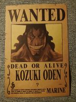 Affiche One Piece Wanted Kozuki Oden é