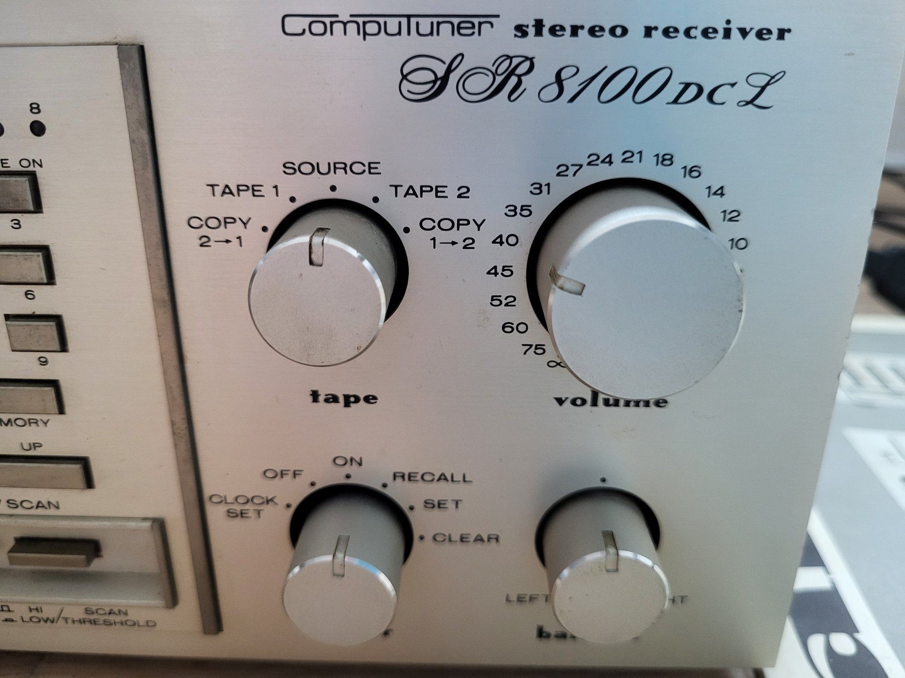 Marantz Receiver: 1982er marantz Stereo-Receiver SR8100 DCL, & (Boxen-)Kabel – Gebraucht aus Zürich von jenxx 1