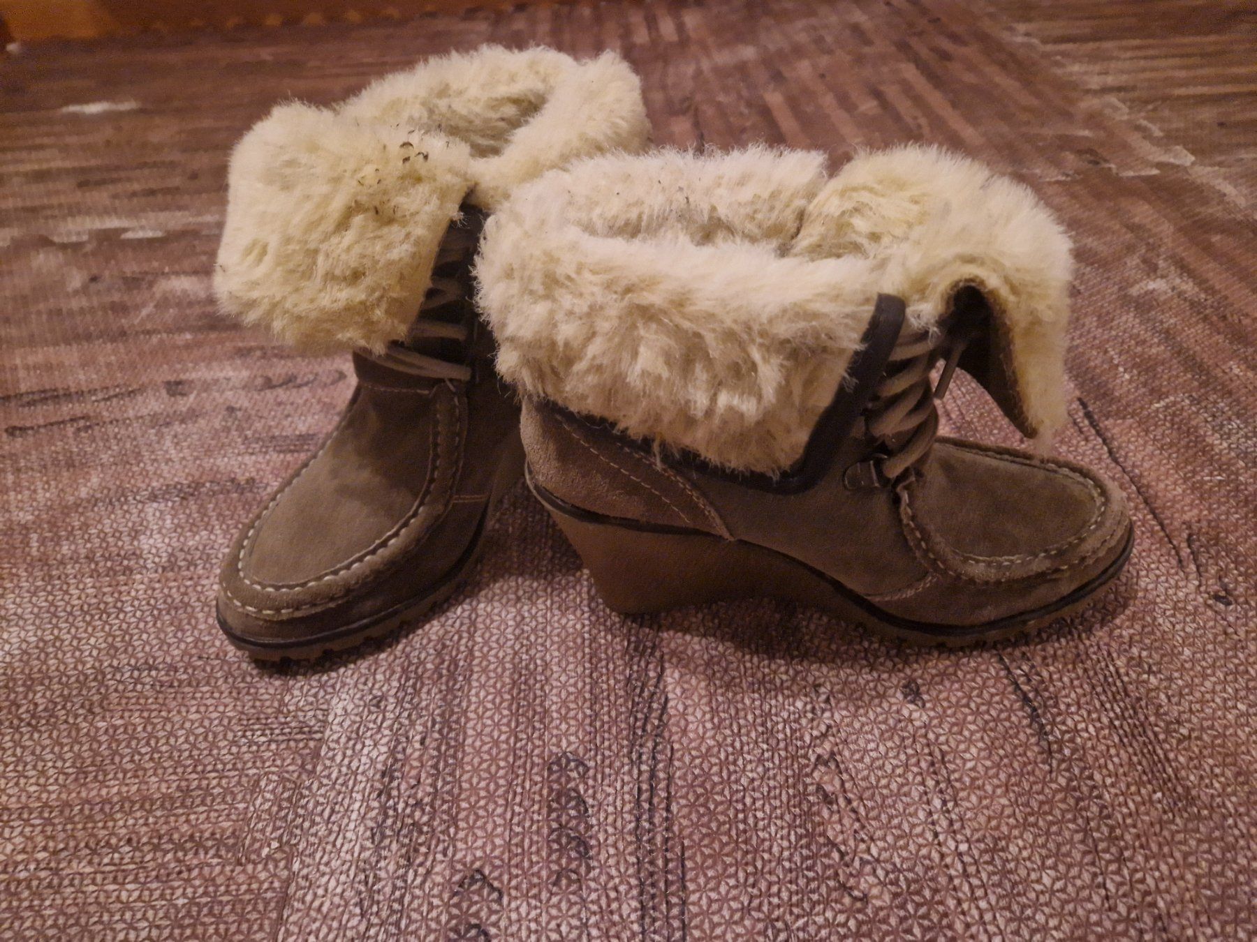 Scarpe da donna: Winterschuh 38 Wildleder – Usato da Triengen venduto da KittyKat6 2