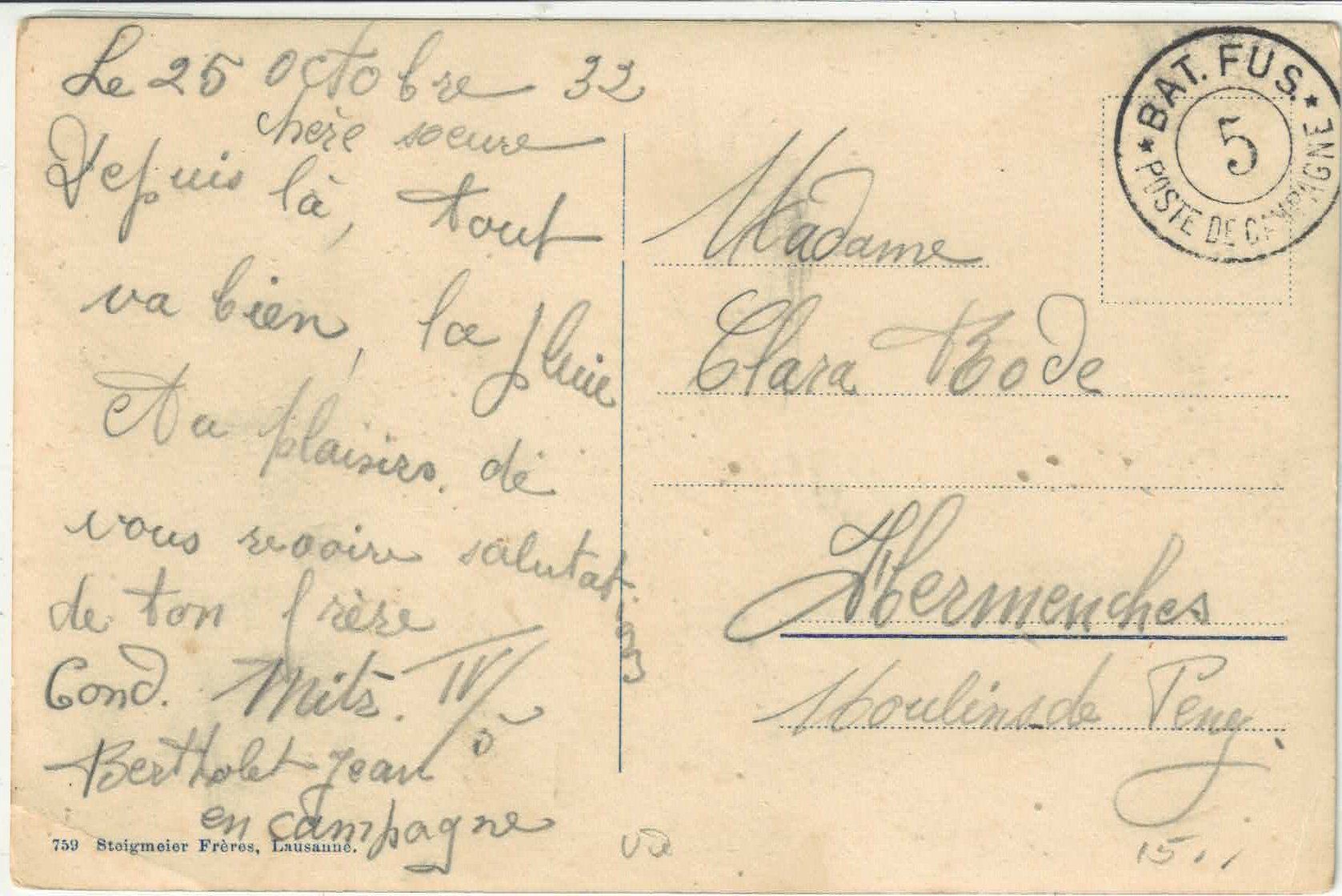 Cartoline postali: Corcelles sur Chavornay - animee – Usato da Ettingen venduto da Kartenplanet 1