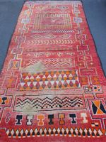 400cm/180cm Tapis d'orient antique fait mains 