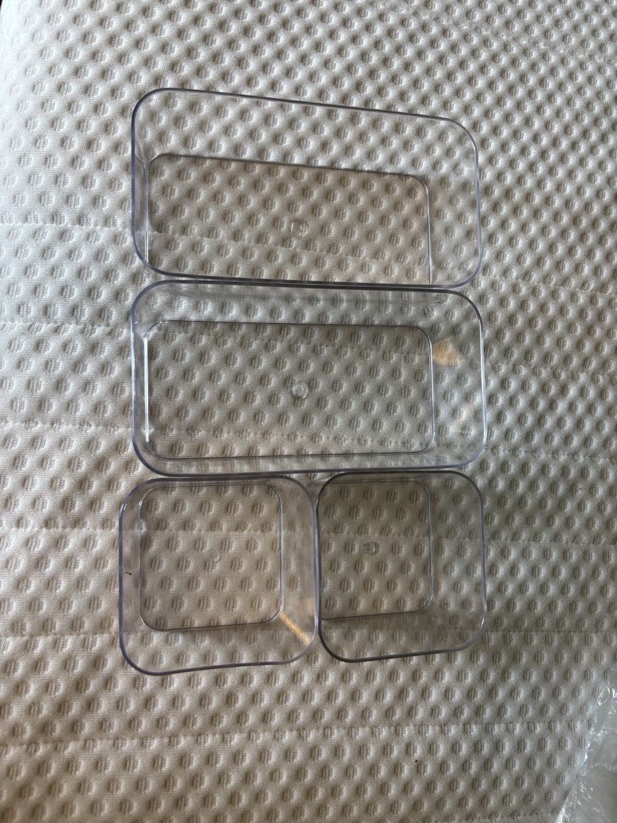 Contenitori & Simili: 4 transparente Aufbewahrungsboxen neu – Nuovo e nell'imballaggio originale da Nottwil venduto da jon_wg27 2