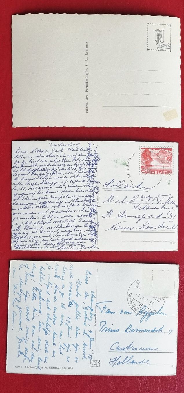 Cartoline postali: Champery - 3 Karten – Usato da Rothrist venduto da RROENK 1