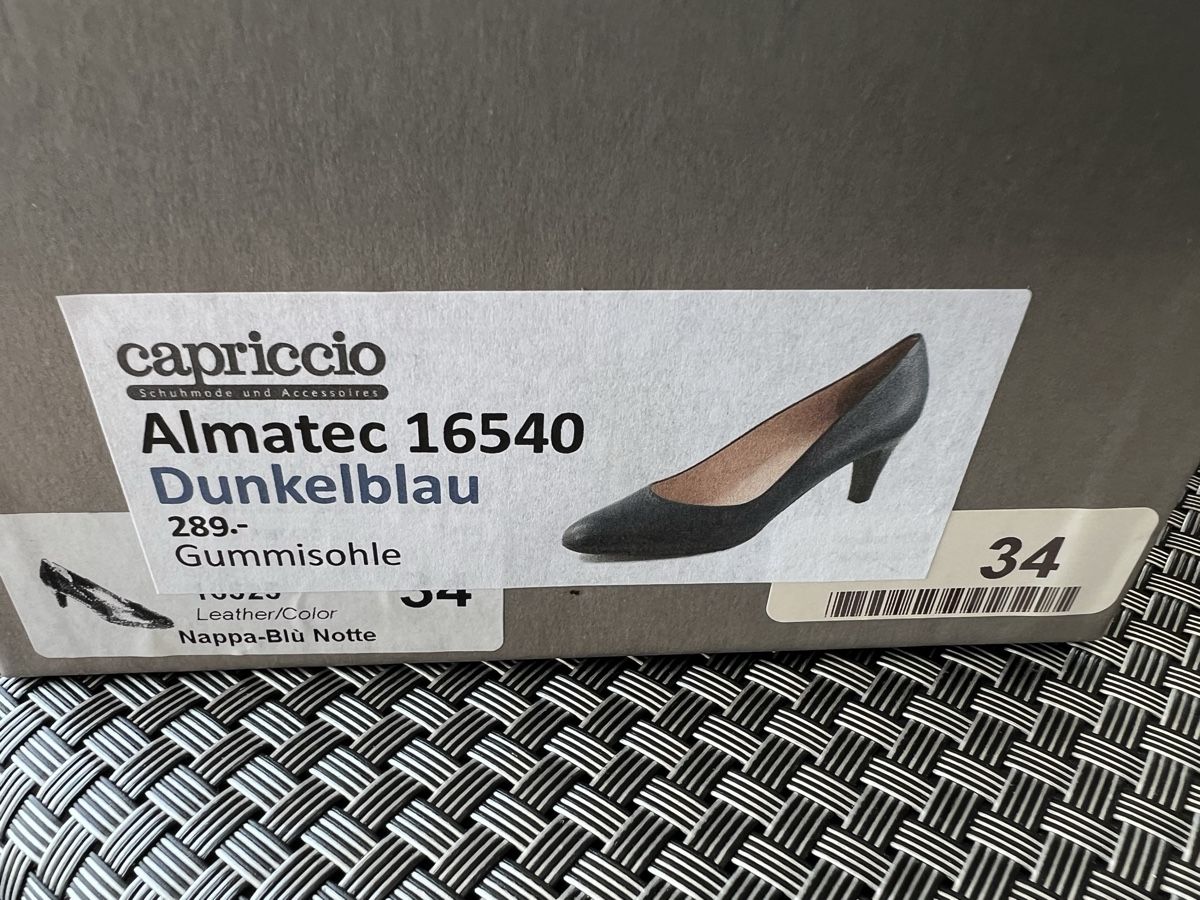 Damenschuhe:  Damen Schuh dunkelblau Gr.34 – Neu (gemäss Beschreibung) aus Wolfwil von Poulet60 3