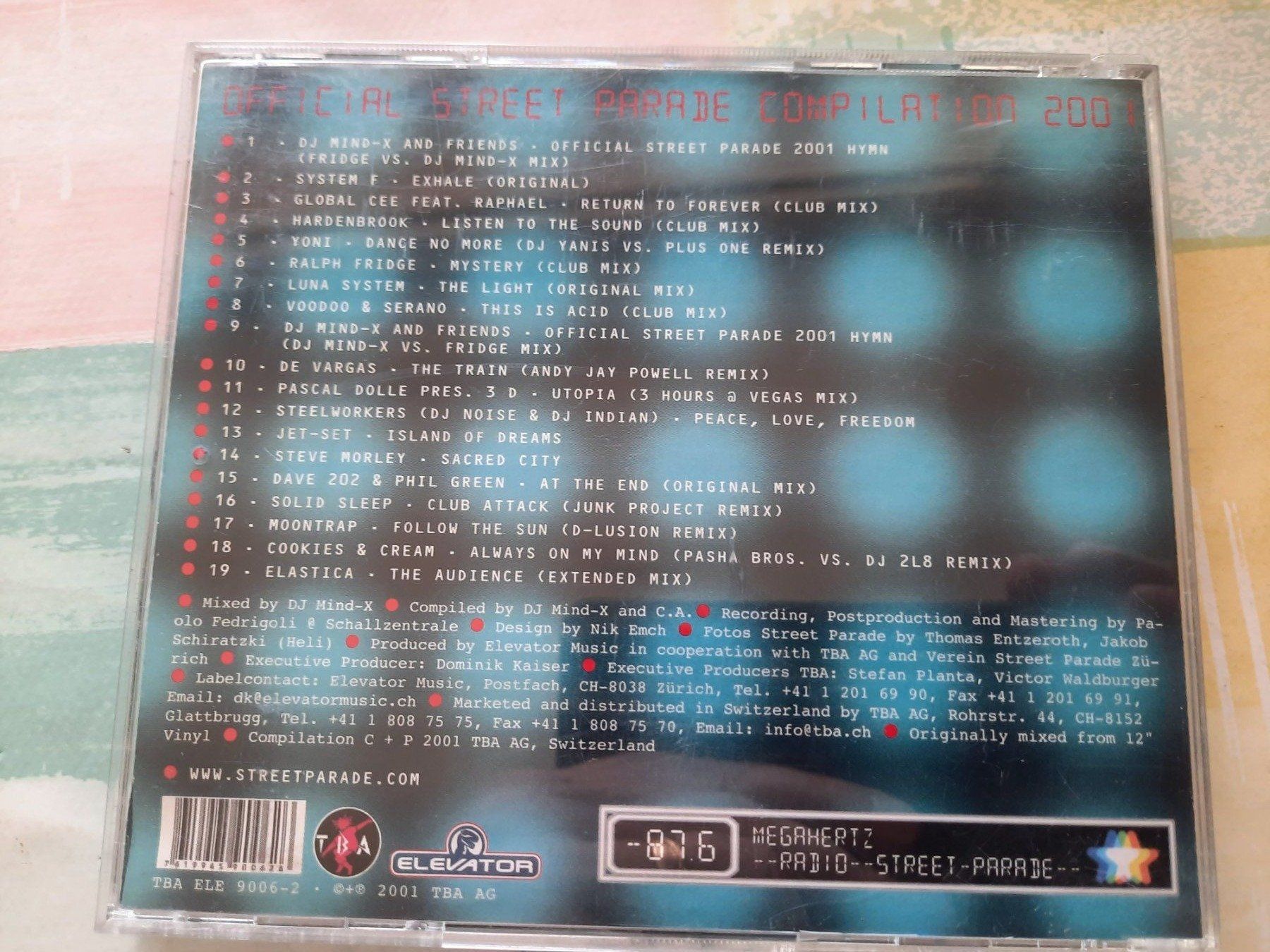 CDs: CD Street Parade 2001 - DJ Mind-X – Gebraucht aus Pully von bro_n52j 1