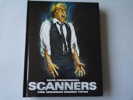 SCANERS(1981) - 4K UHD +Blu Ray + Bonus- Mediabook-Kultfilm