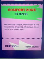 2 Tickets Lakelive Biel, Comfort Zone FR 7. August 2026