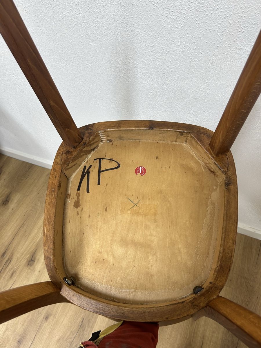 Horgen Glarus Chaises: Beizenstuhl Horgen Glarus restauriert – D'occasion à Basel par MoebelSackmann 4
