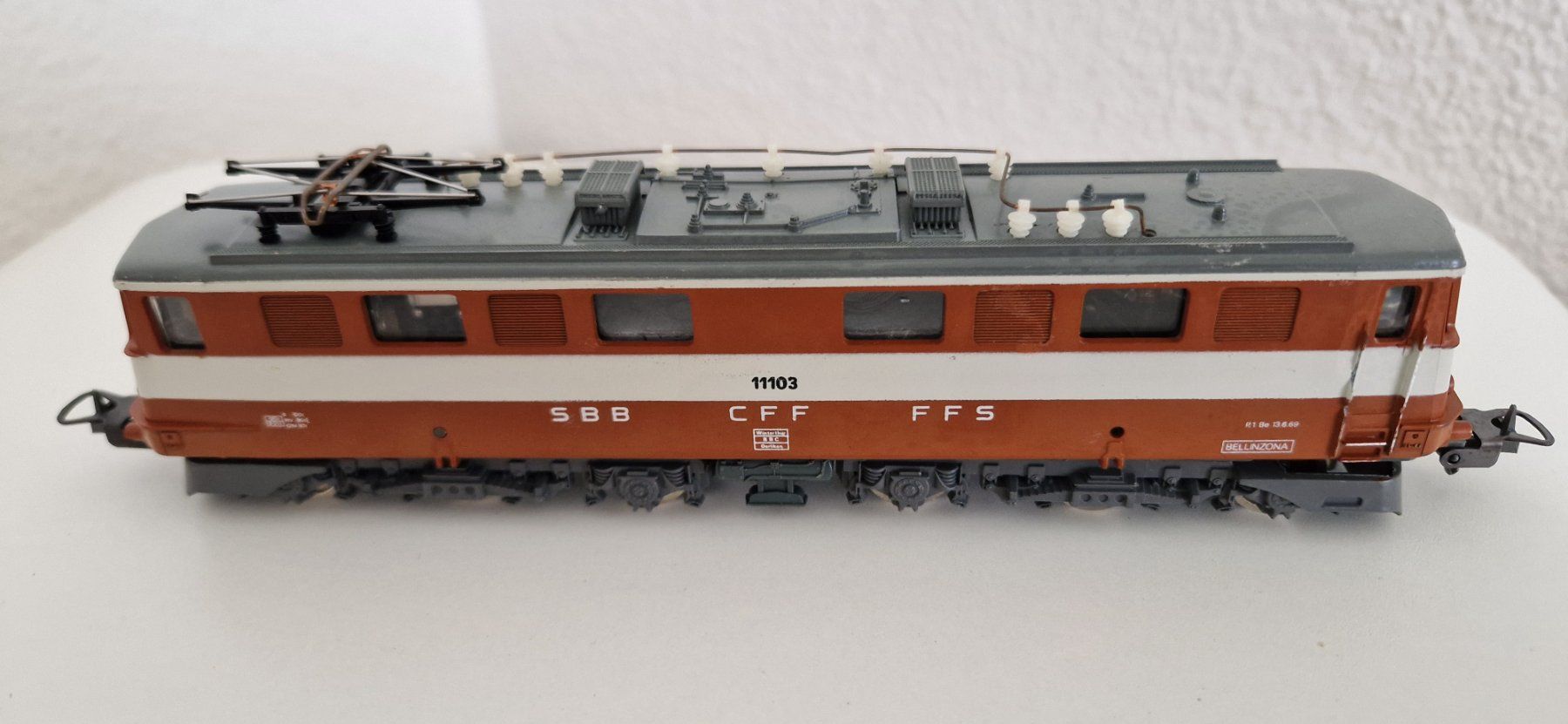 Lima Modellini di ferrovie: Lima H0 Lokomotive SBB, CFF, FFS, 11103. – Usato da Wünnewil venduto da 1509mani