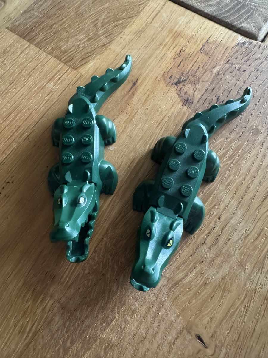 Lego Statuette: 2* Lego Krokodile – Usato da Hochdorf venduto da fla_hl9g