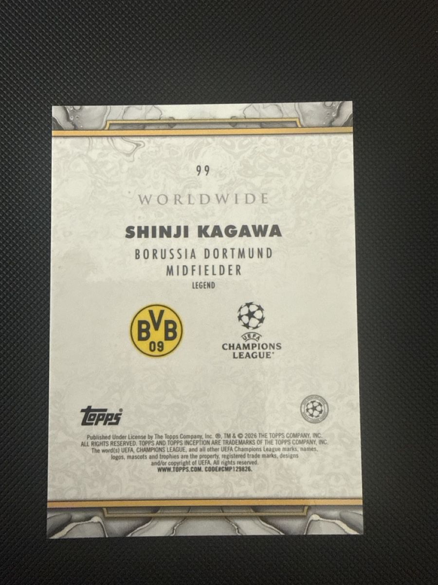 Topps Cartes à collectionner: Topps inception Kagawa – Neuf (Voir description) à La Chaux-de-Fonds par Chacha99 1