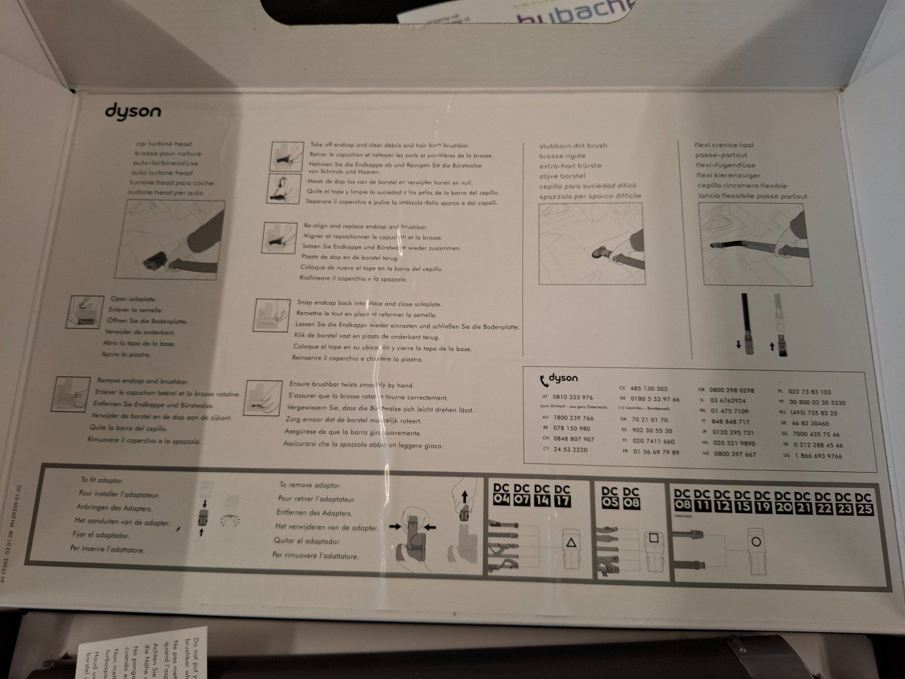 Dyson Altri articoli per la cura: Dyson 908909-02 Autopflege Set – Nuovo e nell'imballaggio originale da Kerzers venduto da Hubihifi 2