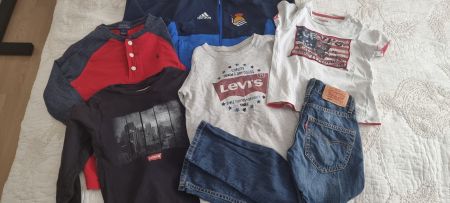 Polo Ralph lauren 6 , Levis 6 Kleiderpaket 7 Stücke