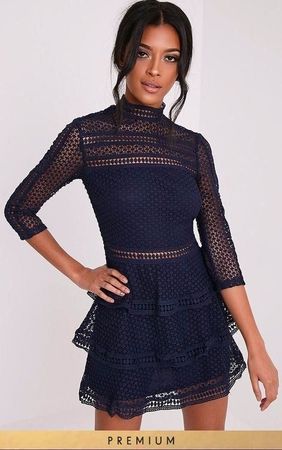 Spitzen Kleid