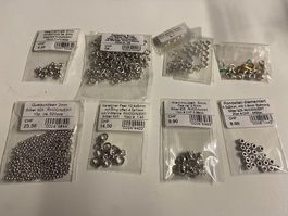 Diverses Baselmaterial für Schmuck. 925er Silber. OVP