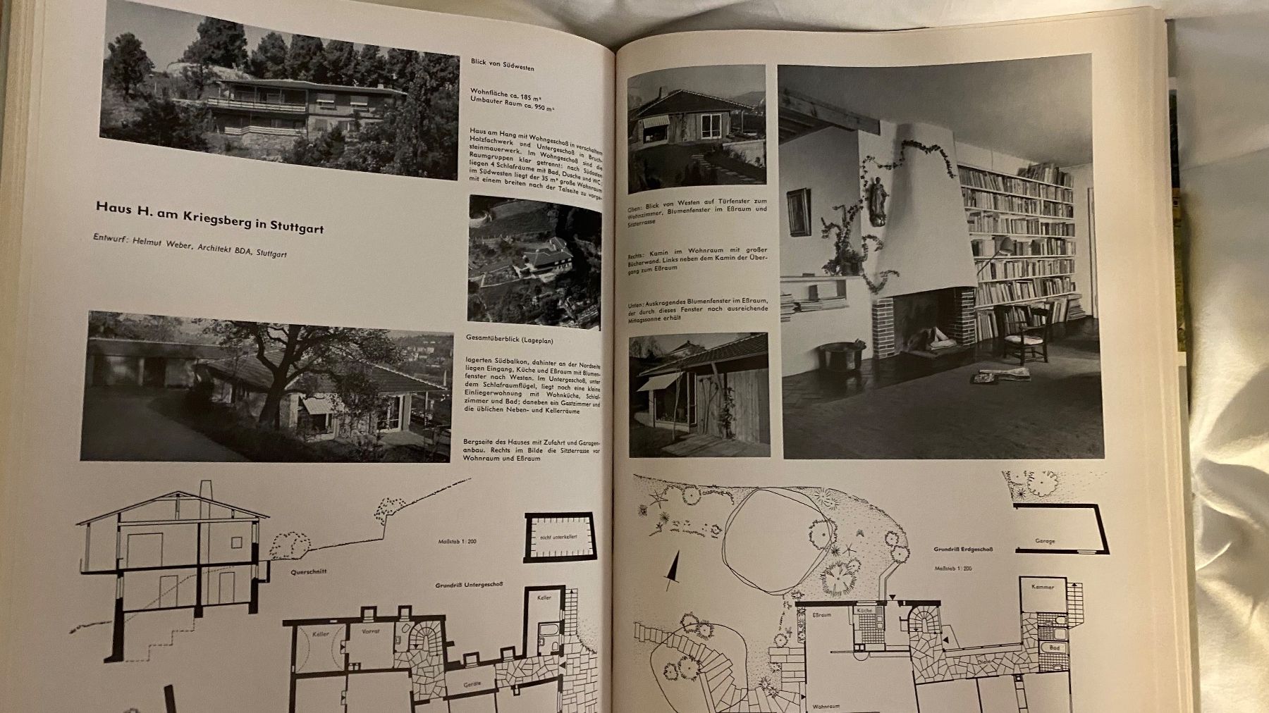 Libri: 92 Einfamilienhäuser Architektur Bertelsmann Verlag 1956 – Usato da Bern venduto da Ensadinado 7