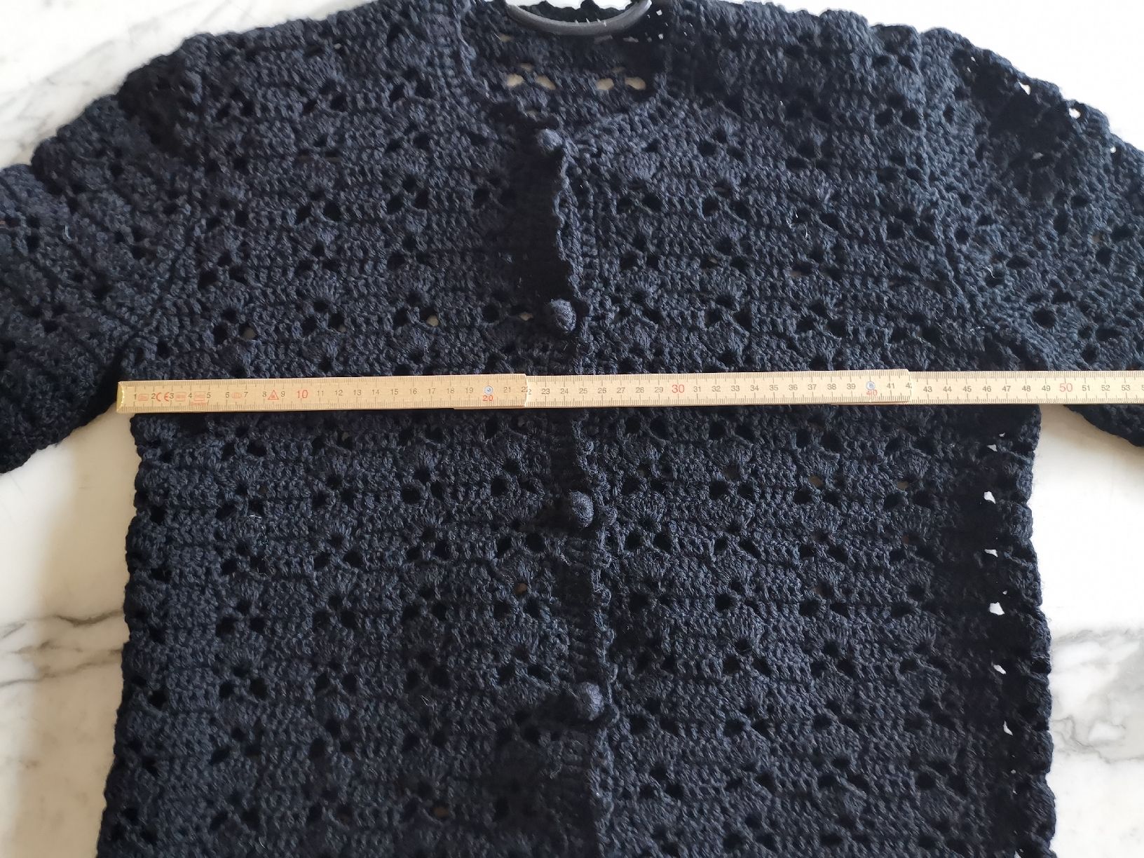 Giacche: Gehäkelte Jacke, handmade  – Usato da Uerikon venduto da pink_flamingo 3
