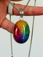 Rainbow Solar Quartz Gemstone Ethnic Jewelry