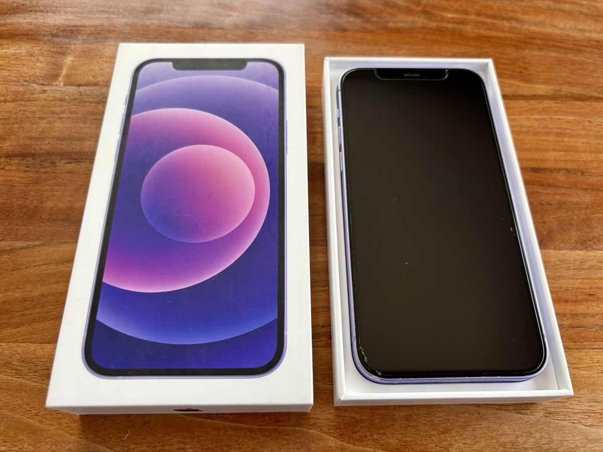 Apple Portables: Apple iPhone 12 purple 128GB – D'occasion à Rümlang par vare 1