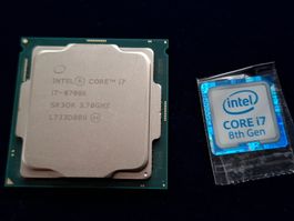 Intel Core i7-8700K LGA 1151, 3.70 GHz, 6 -Core