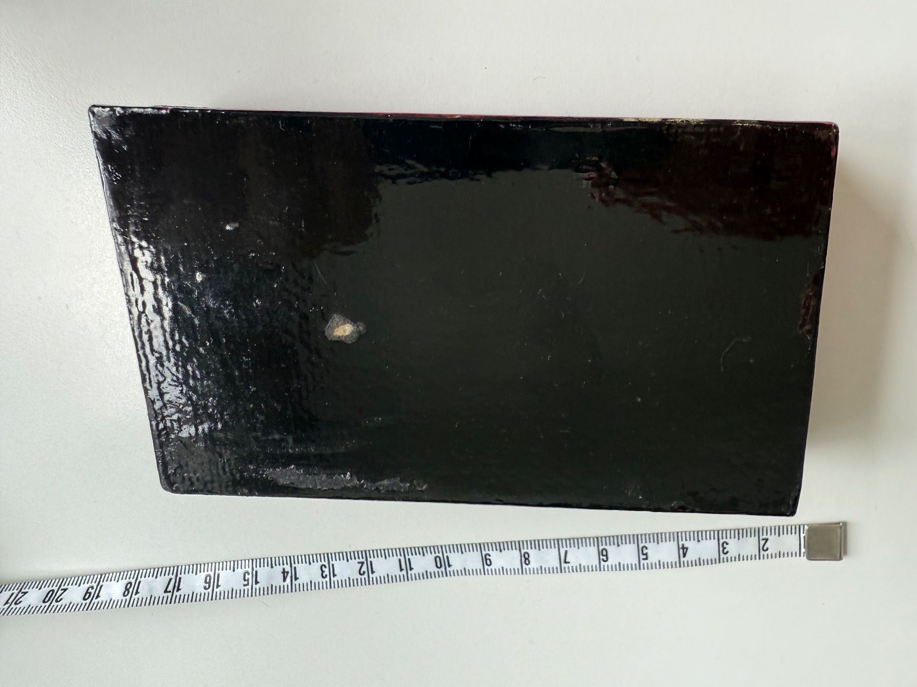 Holzartikel: Dose Lack handbemalt 13 x 7 x 3 cm – Gebraucht aus Kirchdorf von Vintagewunder 5
