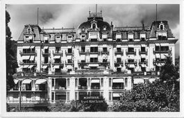 NEU: Ansichtskarte MONTREUX GRAND HOTEL 1931, ab 1.--