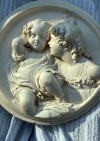2 Medaillons décoratifs angelots