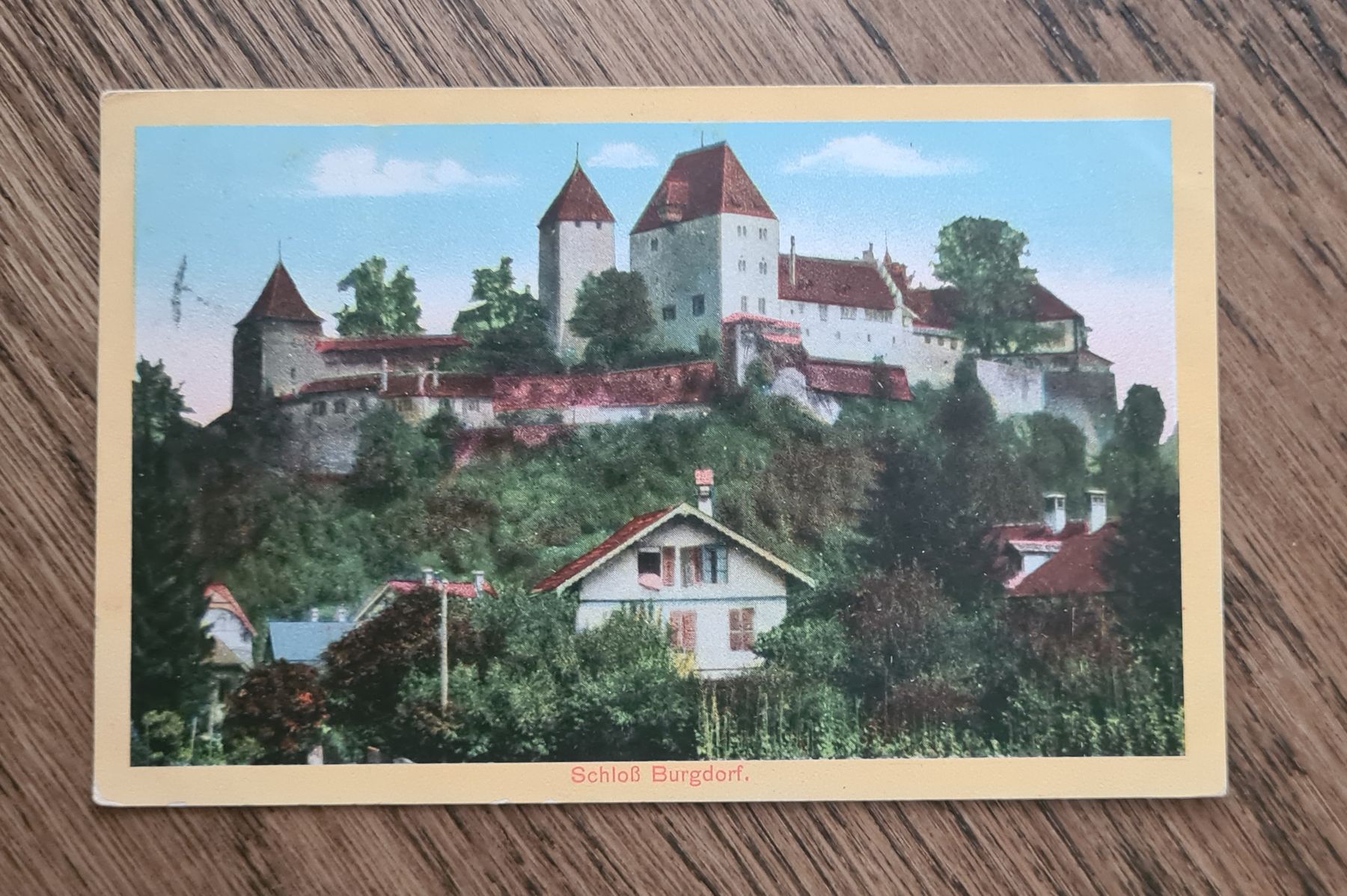 Ansichtskarten: Schloss Burgdorf 1913 – Gebraucht aus Ebikon von Donar50