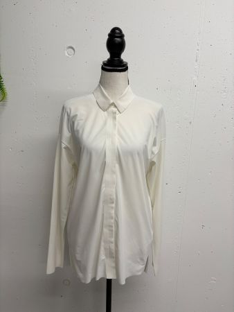 Marc Cain Sport Stretch Bluse Gr. 38 creme  langarm
