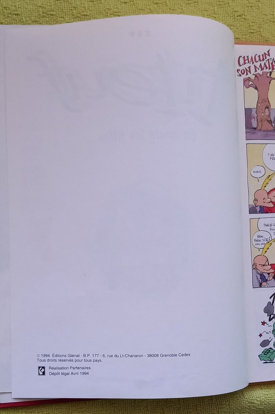 Comics: Titeuf 1ère édition ZEP – Neu (gemäss Beschreibung) aus Savièse von redusa 5